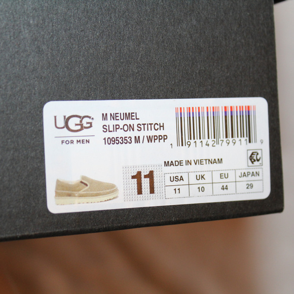 UGG NEUMEL LUXURY SHEARLING SUEDE SLIPPERS NEW! - Picture 6 of 8